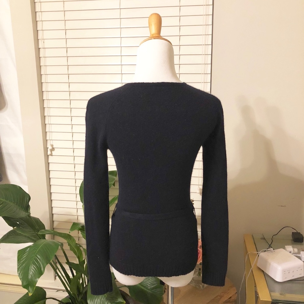 JCrew Wool Argyle Cardigan - Picture 6 of 7